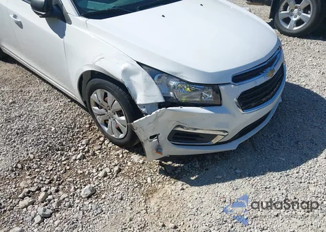 2015 Chevrolet Cruze Ls Auto из США, поврежденный, VIN 1G1PA5SH3F7222939